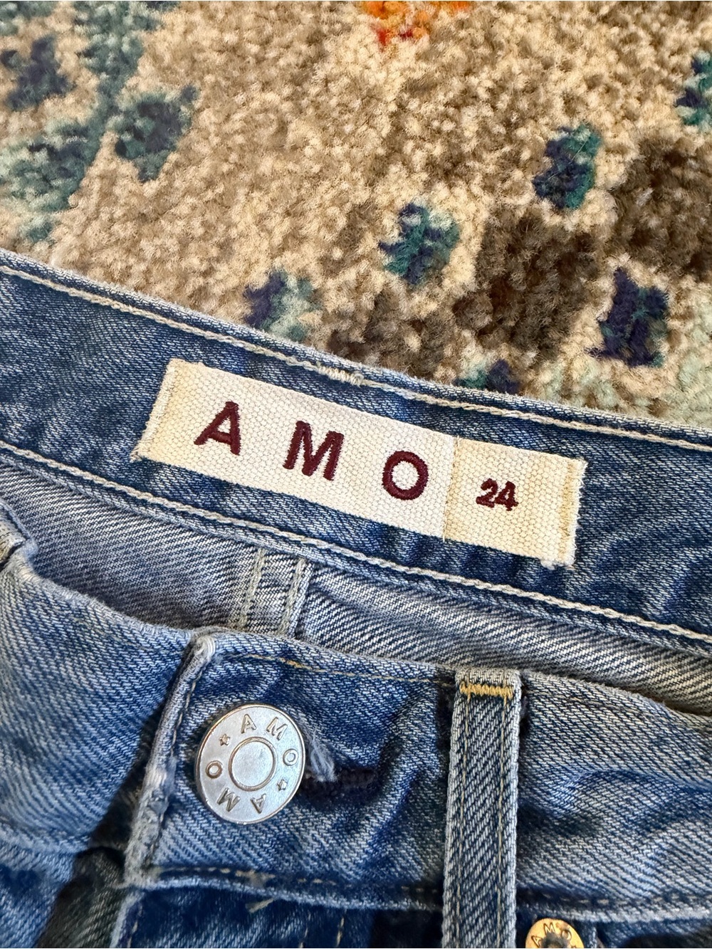 AMO Billie wide leg crop jeans - Picture 5 of 6